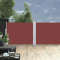 Vidaxl tuinscherm uittrekbaar 170x1200 cm bruin