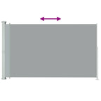 Vidaxl tuinscherm uittrekbaar 200x300 cm grijs