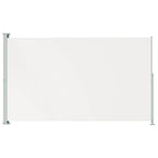 Vidaxl tuinscherm uittrekbaar 220x300 cm crème