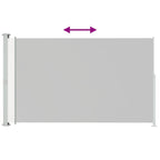 Vidaxl tuinscherm uittrekbaar 220x300 cm crème