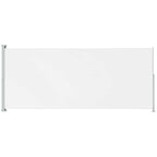 Vidaxl tuinscherm uittrekbaar 220x500 cm crème