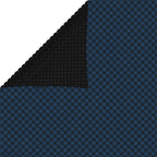 VidaXL Zwembadfolie solar drijvend 1200x600 cm PE zwart en blauw