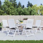 Vidaxl tuinstoelkussens 6 st 40x40x4 cm oxford stof zwart