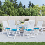 Vidaxl tuinstoelkussens 6 st 50x50x4 cm oxford stof blauw