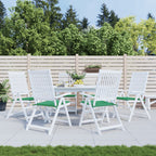 Vidaxl tuinstoelkussens 6 st 50x50x4 cm oxford stof groen