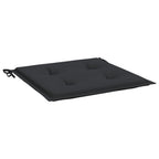 Vidaxl tuinstoelkussens 6 st 50x50x4 cm oxford stof zwart