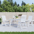 Vidaxl tuinstoelkussens 4 st 50x50x4 cm oxford stof ruitpatroon grijs