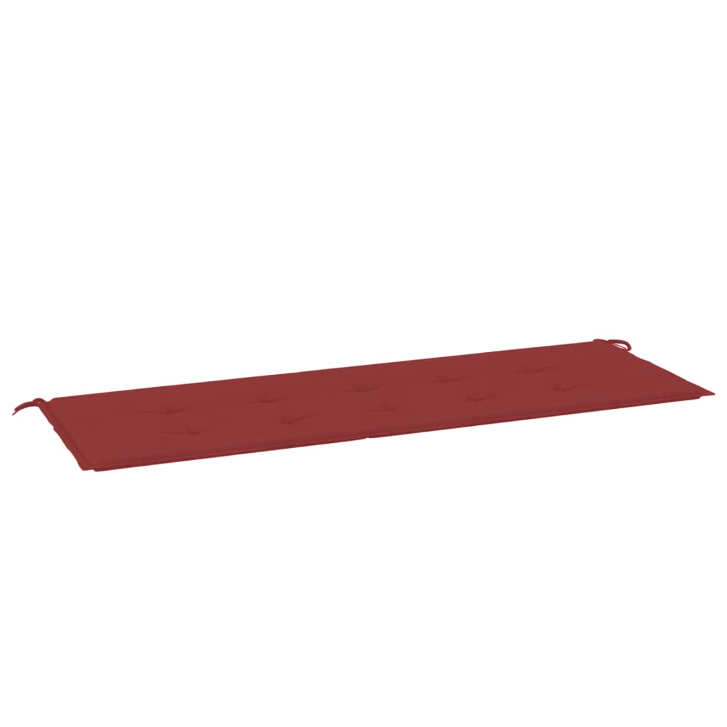 Vidaxl tuinbankkussen 150x50x4 cm oxford stof wijnrood