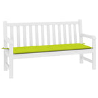 Vidaxl tuinbankkussen 200x50x4 cm oxford stof heldergroen