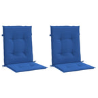 Vidaxl tuinstoelkussens 2 st 100x50x3 cm oxford stof koningsblauw