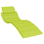 Vidaxl ligbedkussen 186x58x4 cm oxford stof heldergroen
