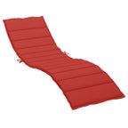 Vidaxl ligbedkussen 200x70x3 cm oxford stof rood