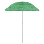 Vidaxl strandparasol hawaï 180 cm groen
