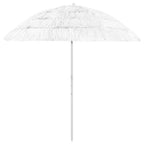 Vidaxl strandparasol hawaï 240 cm wit