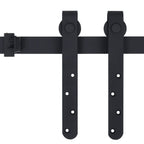 Vidaxl ophangset voor minischuifdeur 183 cm koolstofstaal