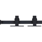 Vidaxl ophangset voor minischuifdeur 152 cm koolstofstaal