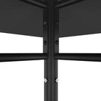 Vidaxl prieel 180 g m² 3x3x2,7 m antracietkleurig
