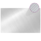 Vidaxl zwembadhoes rechthoekig 800x500 cm pe zilverkleurig