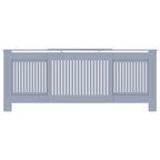 Vidaxl radiatorombouw 205 cm mdf grijs
