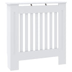 Vidaxl radiatorombouw 78 cm mdf wit