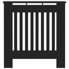 Vidaxl radiatorombouw 78 cm mdf zwart