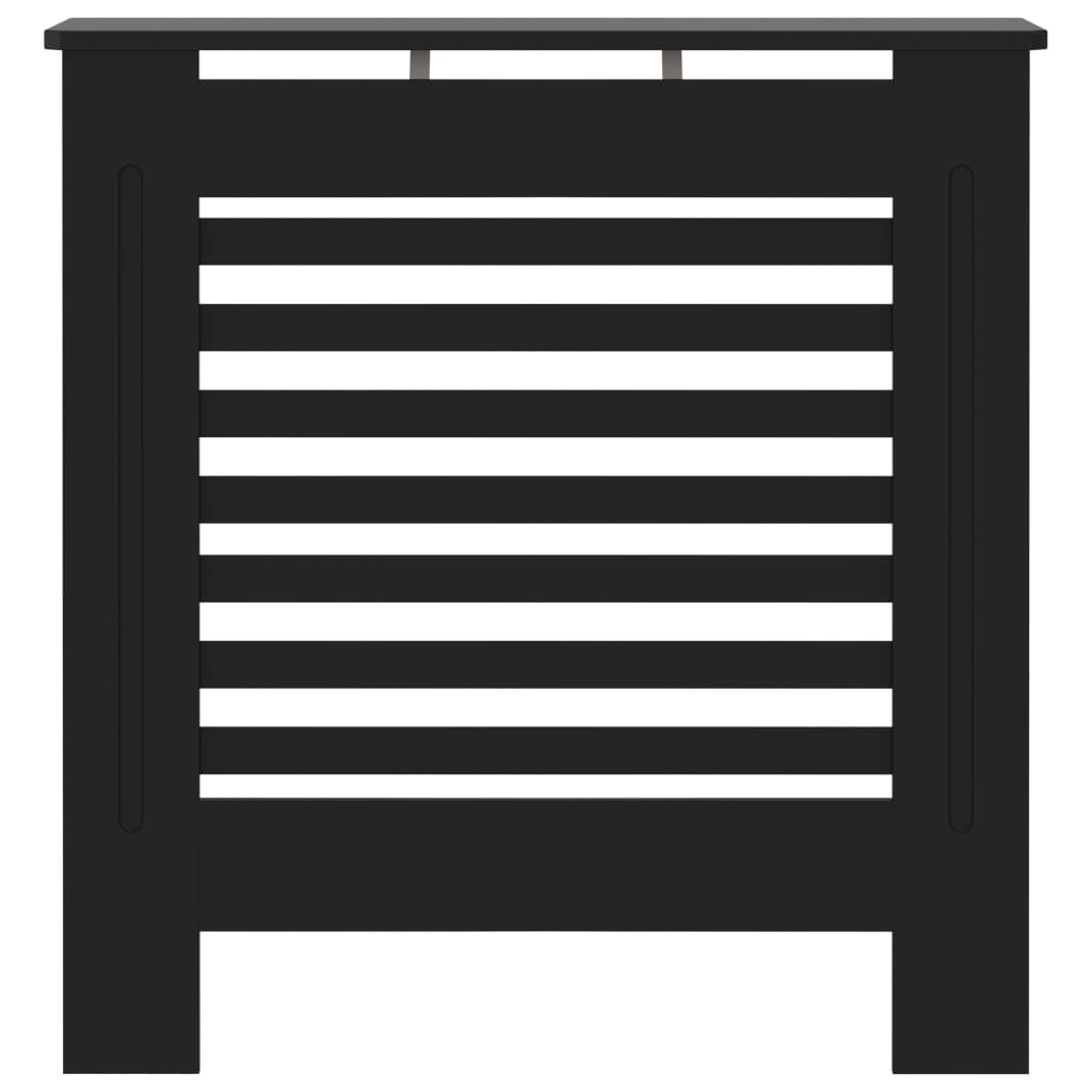 Vidaxl radiatorombouw 78 cm mdf zwart
