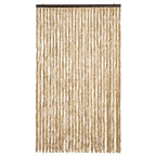 Vidaxl vliegengordijn 118x220 cm chenille beige