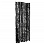 Vidaxl vliegengordijn 90x200 cm chenille antraciet
