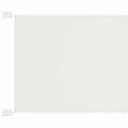 Vidaxl luifel verticaal 100x270 cm oxford stof wit
