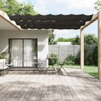Vidaxl luifel verticaal 60x420 cm oxford stof antracietkleurig