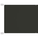 Vidaxl luifel verticaal 60x800 cm oxford stof antracietkleurig