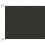 Vidaxl luifel verticaal 140x800 cm oxford stof antracietkleurig