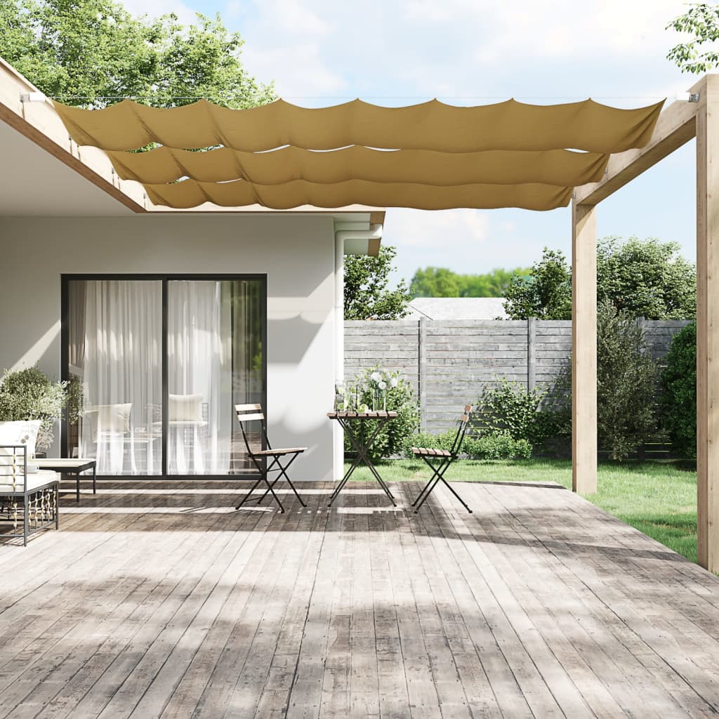 Vidaxl luifel verticaal 60x1000 cm oxford stof beige