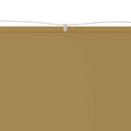 Vidaxl luifel verticaal 140x270 cm oxford stof beige
