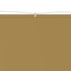 Vidaxl luifel verticaal 180x1000 cm oxford stof beige