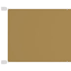 Vidaxl luifel verticaal 180x1200 cm oxford stof beige