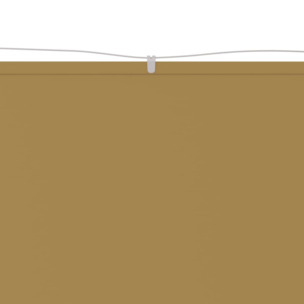 Vidaxl luifel verticaal 200x420 cm oxford stof beige