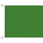 Vidaxl luifel verticaal 60x420 cm oxford stof lichtgroen