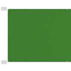 Vidaxl luifel verticaal 100x270 cm oxford stof lichtgroen