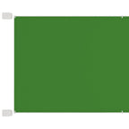 Vidaxl luifel verticaal 100x1000 cm oxford stof lichtgroen