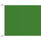 Vidaxl luifel verticaal 100x1200 cm oxford stof lichtgroen