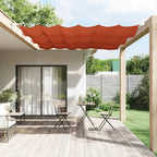 Vidaxl luifel verticaal 100x270 cm oxford stof terracottakleurig