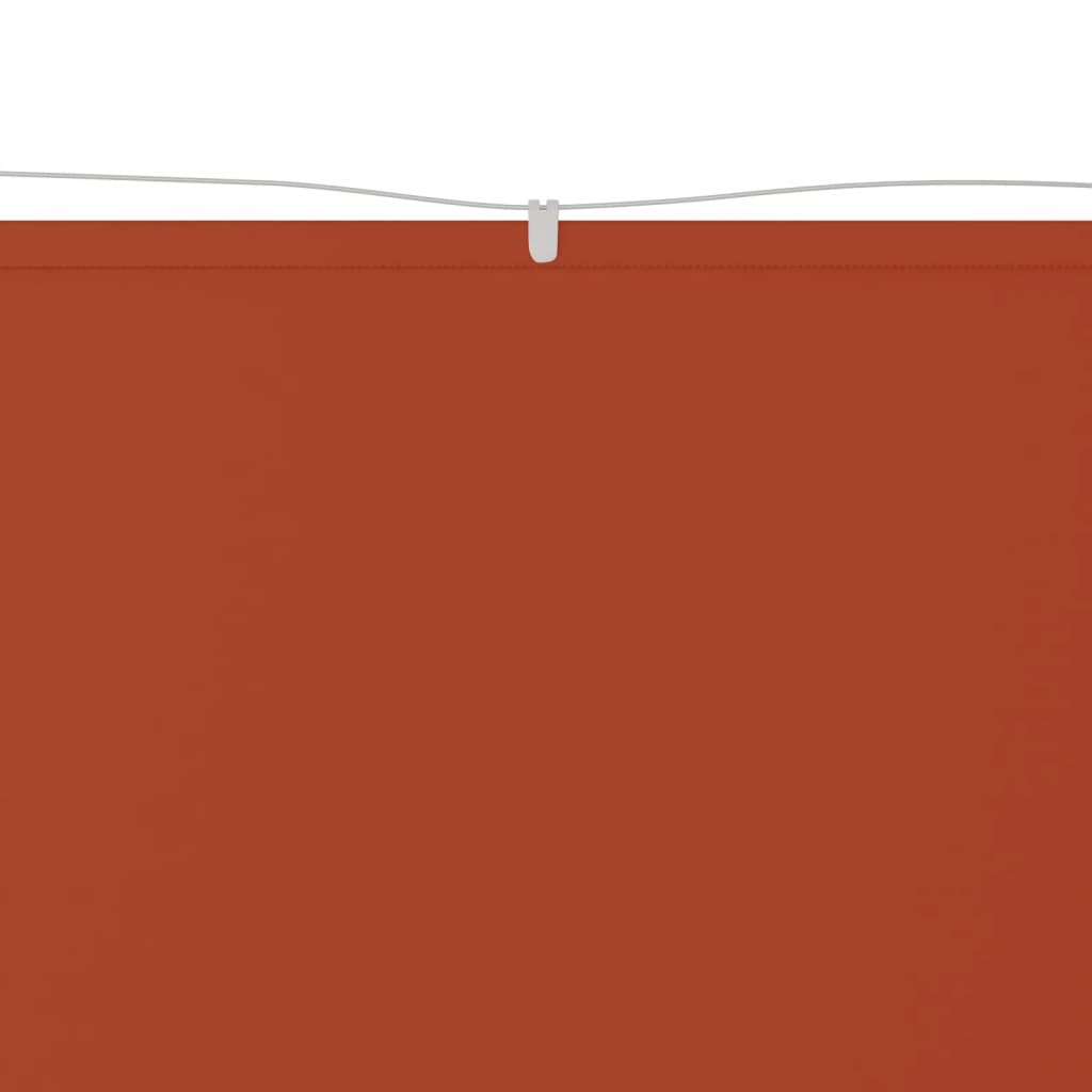 VidaXL Luifel verticaal 200x420 cm oxford stof terracottakleurig