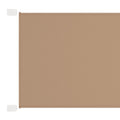 Vidaxl luifel verticaal 60x270 cm oxford stof taupe