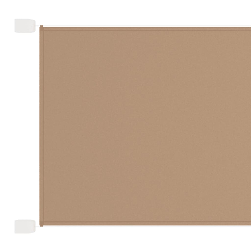 Vidaxl luifel verticaal 180x360 cm oxford stof taupe
