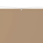 Vidaxl luifel verticaal 180x600 cm oxford stof taupe