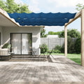 Vidaxl luifel verticaal 180x1200 cm oxford stof blauw