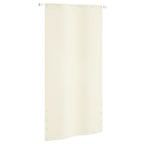 VidaXL Balkonscherm 120x240 cm oxford stof crèmekleurig