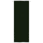 VidaXL Balkonscherm 80x240 cm oxford stof donkergroen