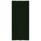 VidaXL Balkonscherm 120x240 cm oxford stof donkergroen